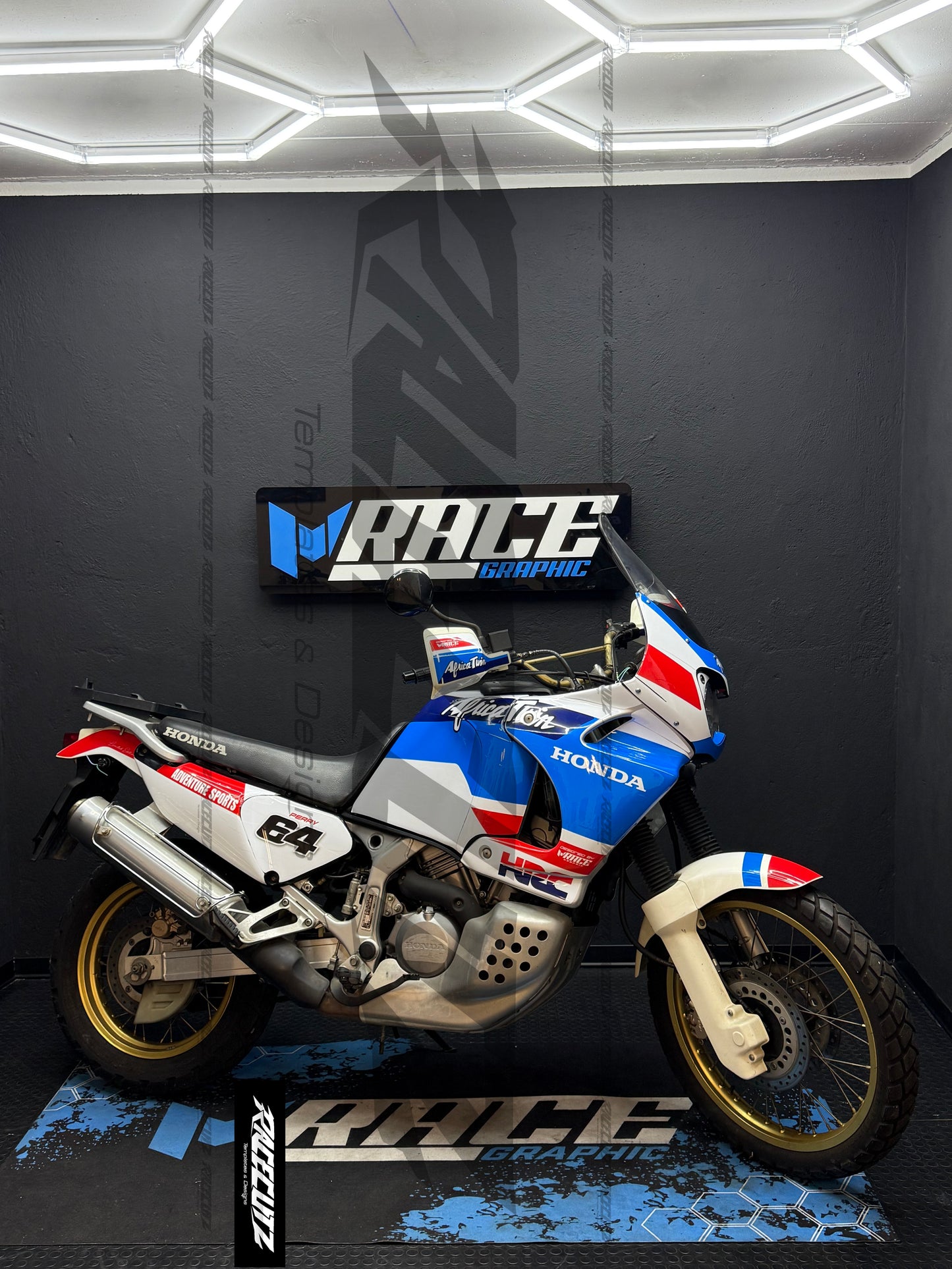 HONDA XRV 750 AFRICA TWIN 1989-2003 TEMPLATE