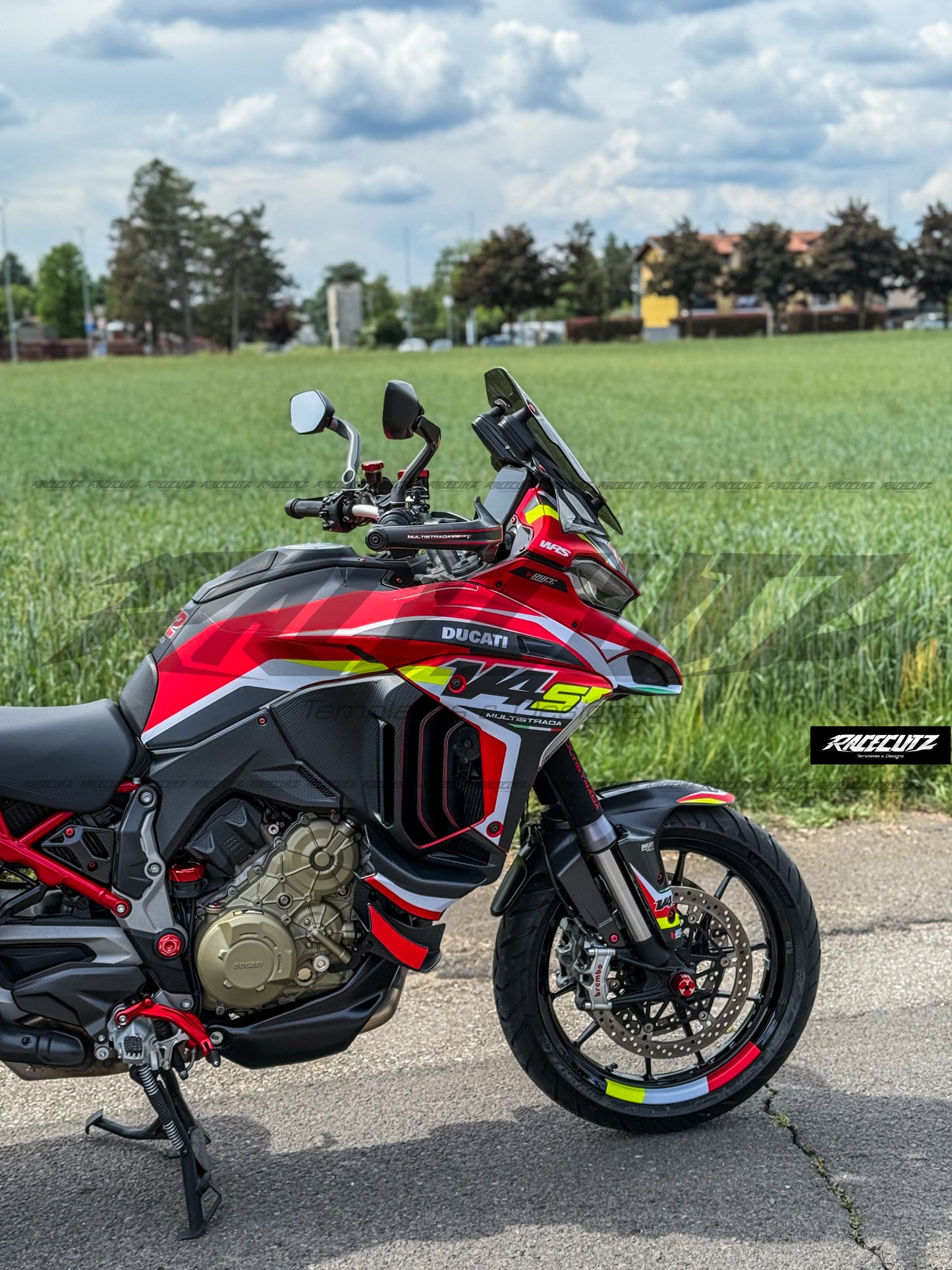 DUCATI MULTISTRADA V4 & V4S 2021-2026 TEMPLATE