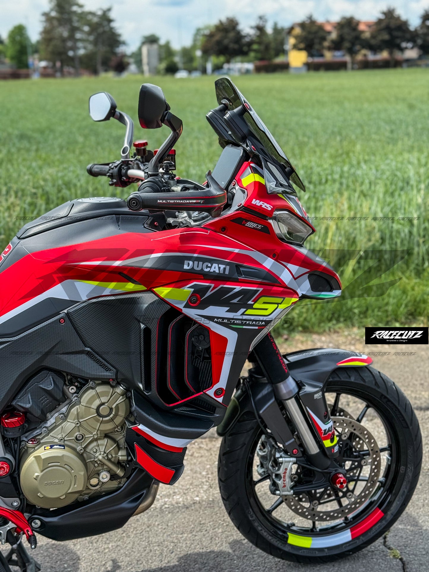 DUCATI MULTISTRADA V4 & V4S 2021-2026 TEMPLATE