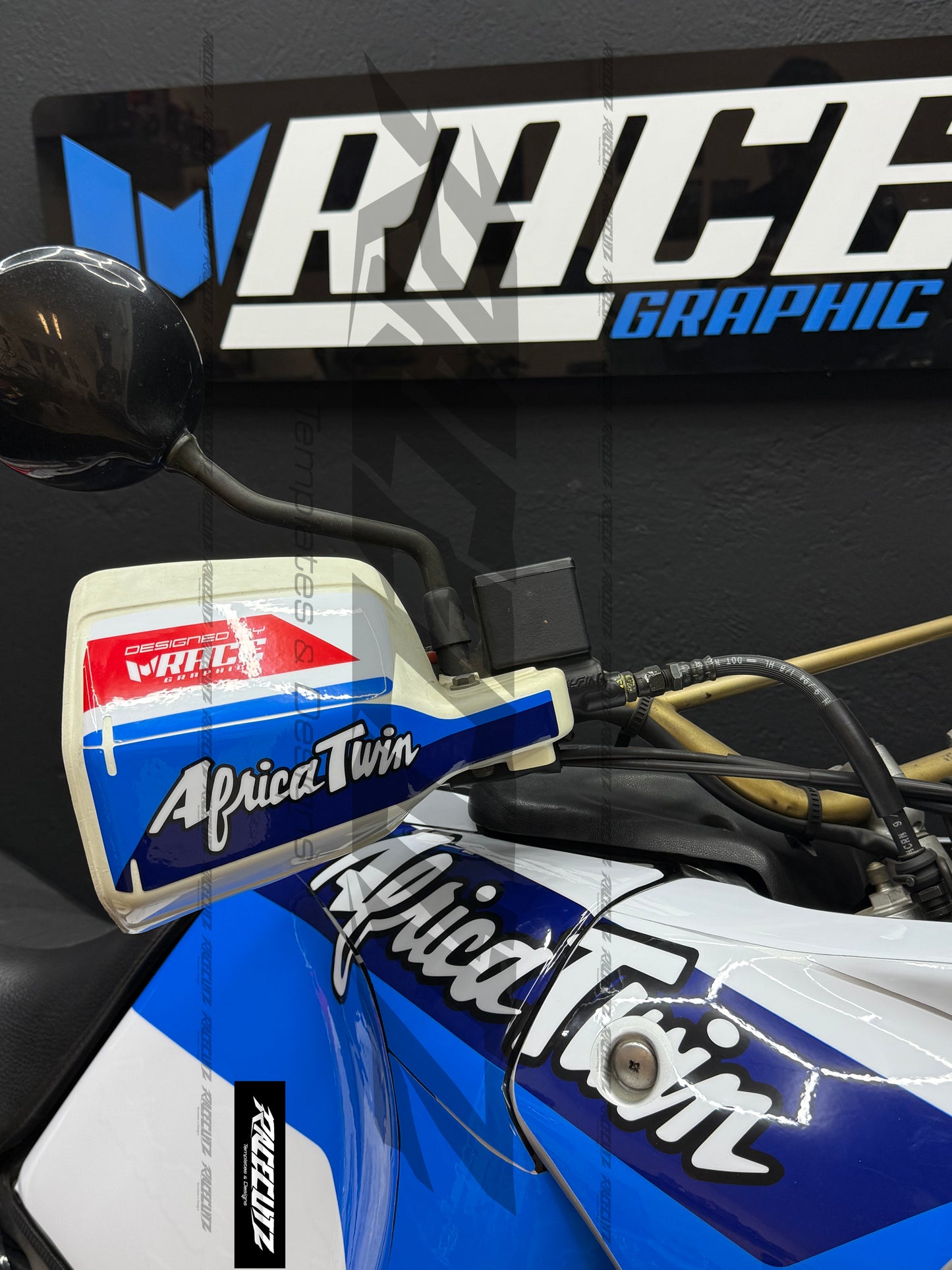 HONDA XRV 750 AFRICA TWIN 1989-2003 TEMPLATE