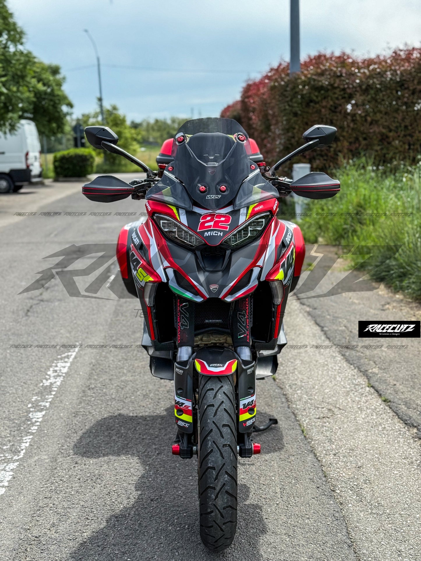 DUCATI MULTISTRADA V4 & V4S 2021-2026 TEMPLATE