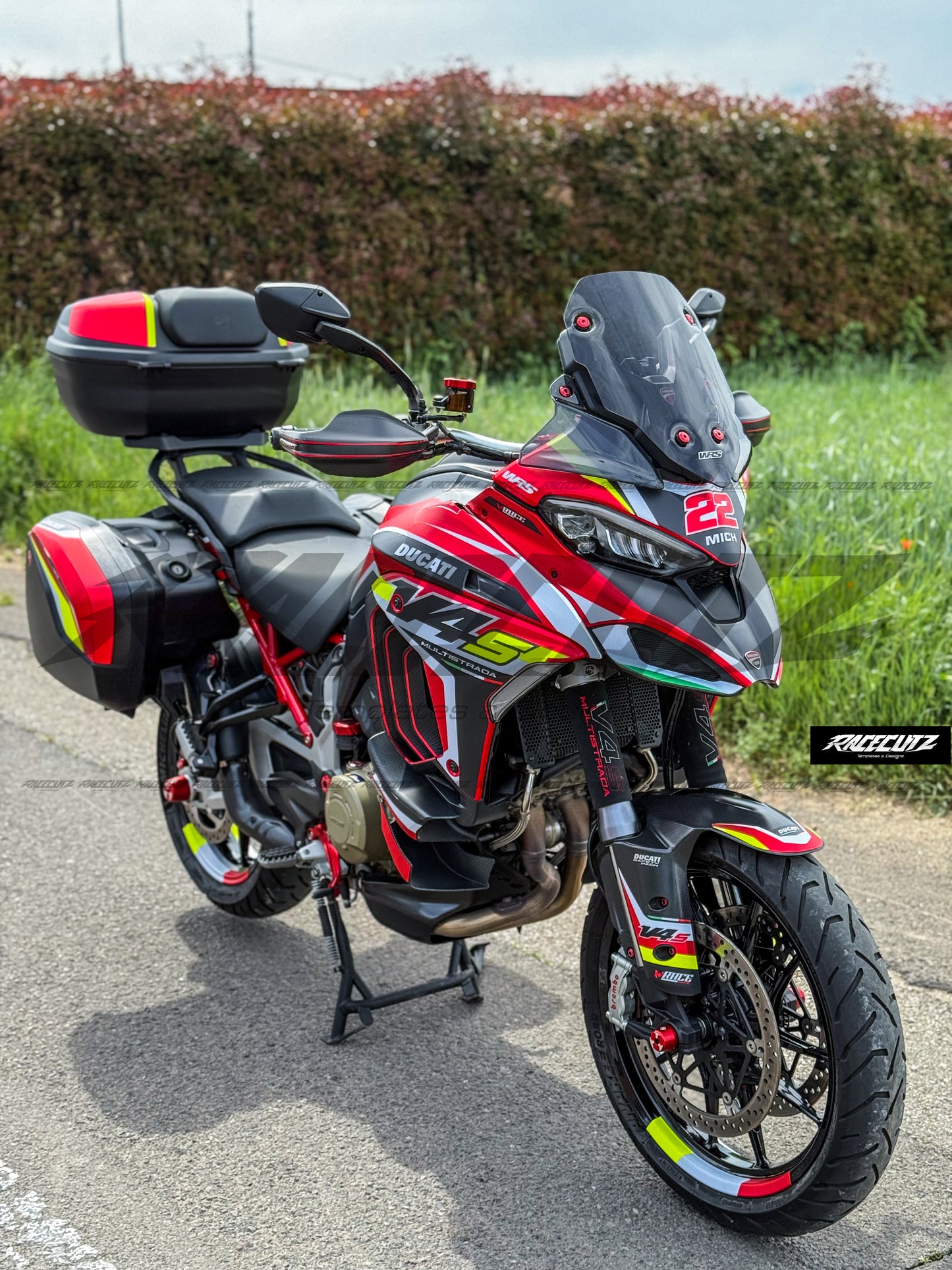 DUCATI MULTISTRADA V4 & V4S 2021-2026 TEMPLATE