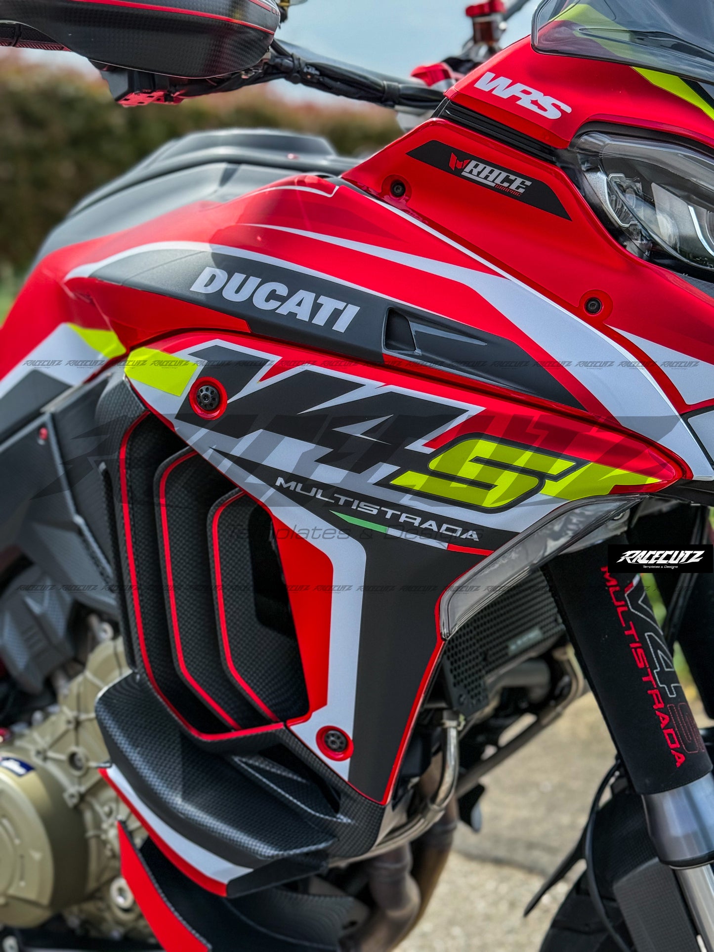 DUCATI MULTISTRADA V4 & V4S 2021-2026 TEMPLATE