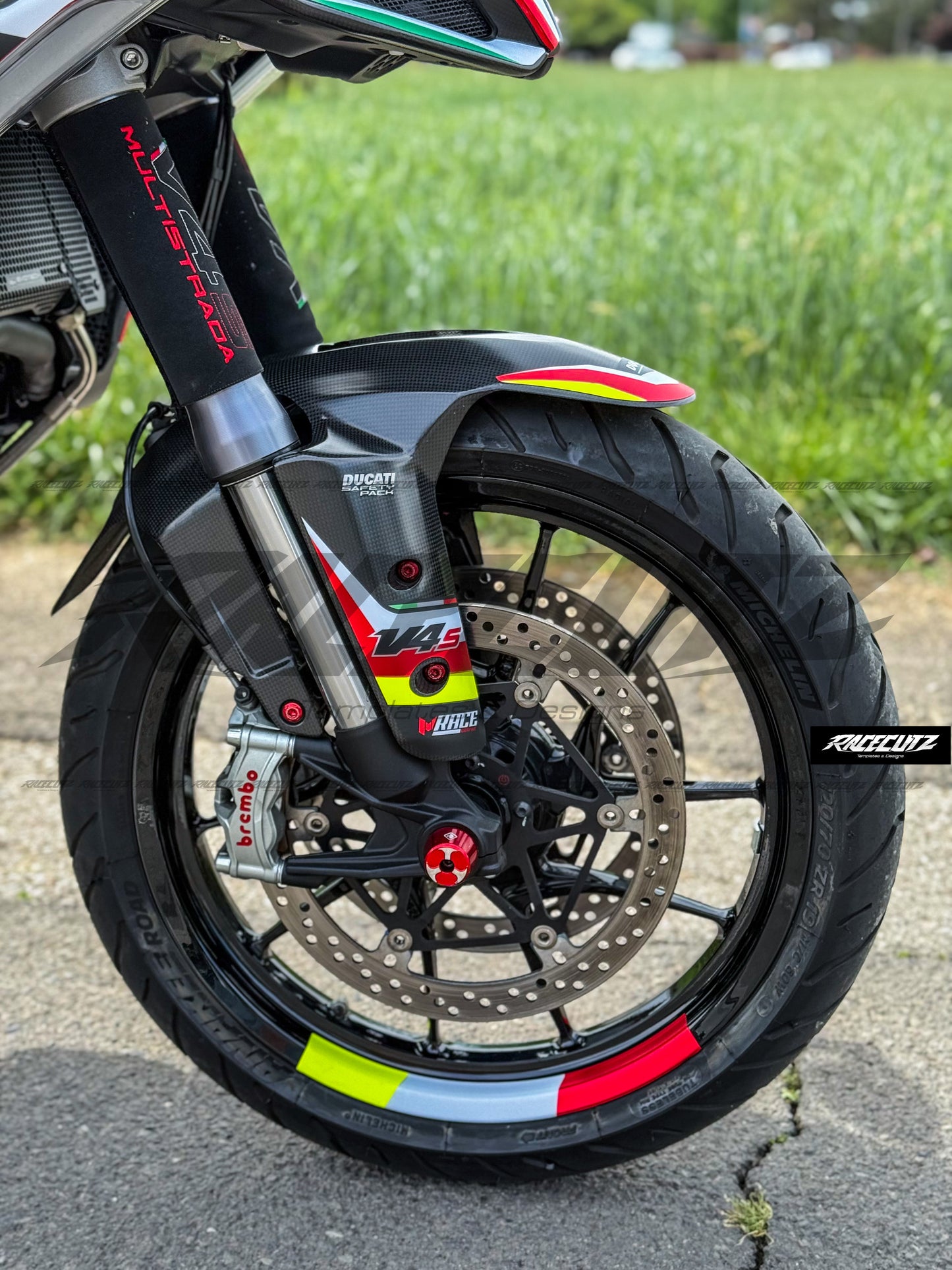 DUCATI MULTISTRADA V4 & V4S 2021-2026 TEMPLATE
