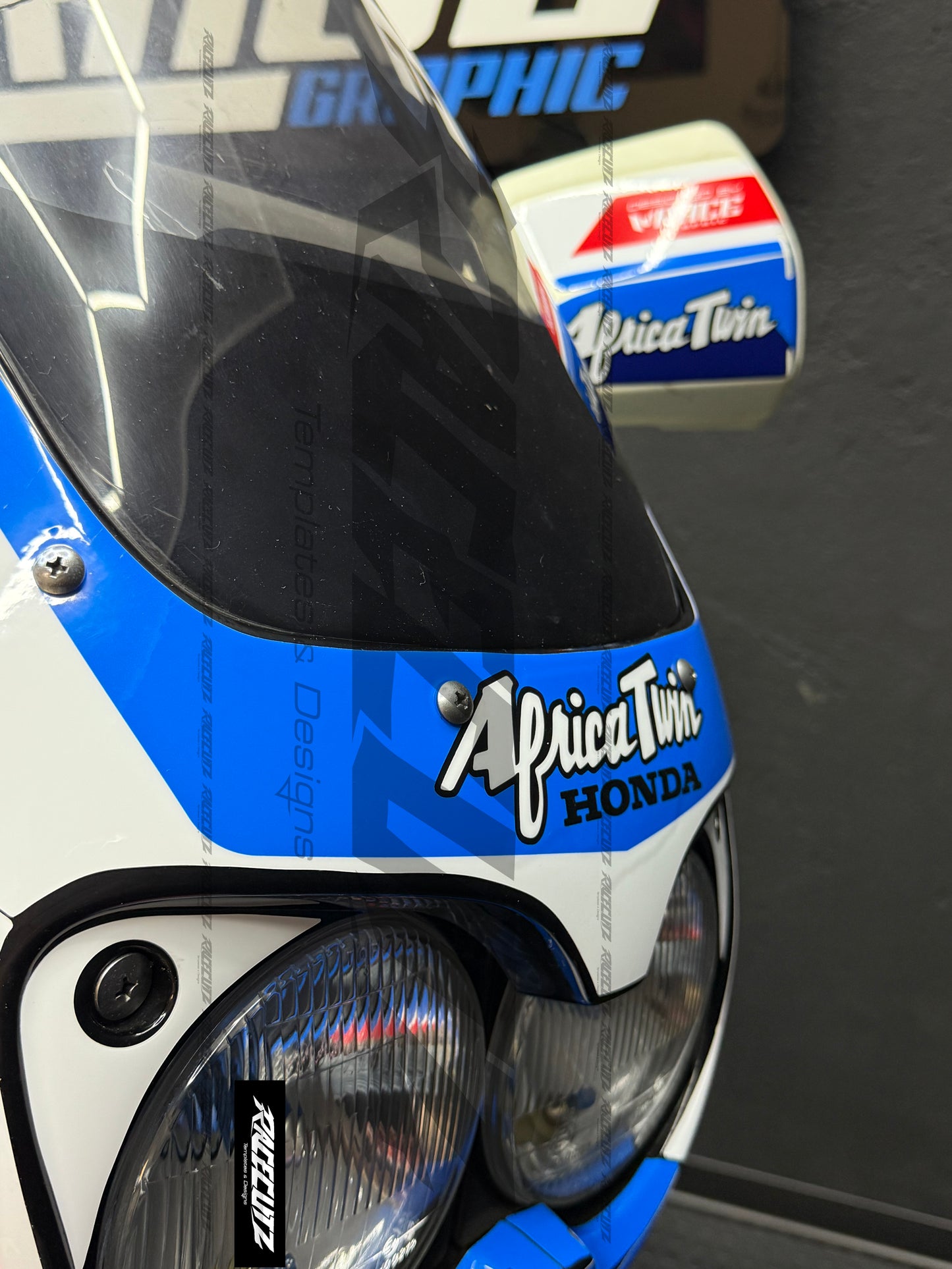 HONDA XRV 750 AFRICA TWIN 1989-2003 TEMPLATE