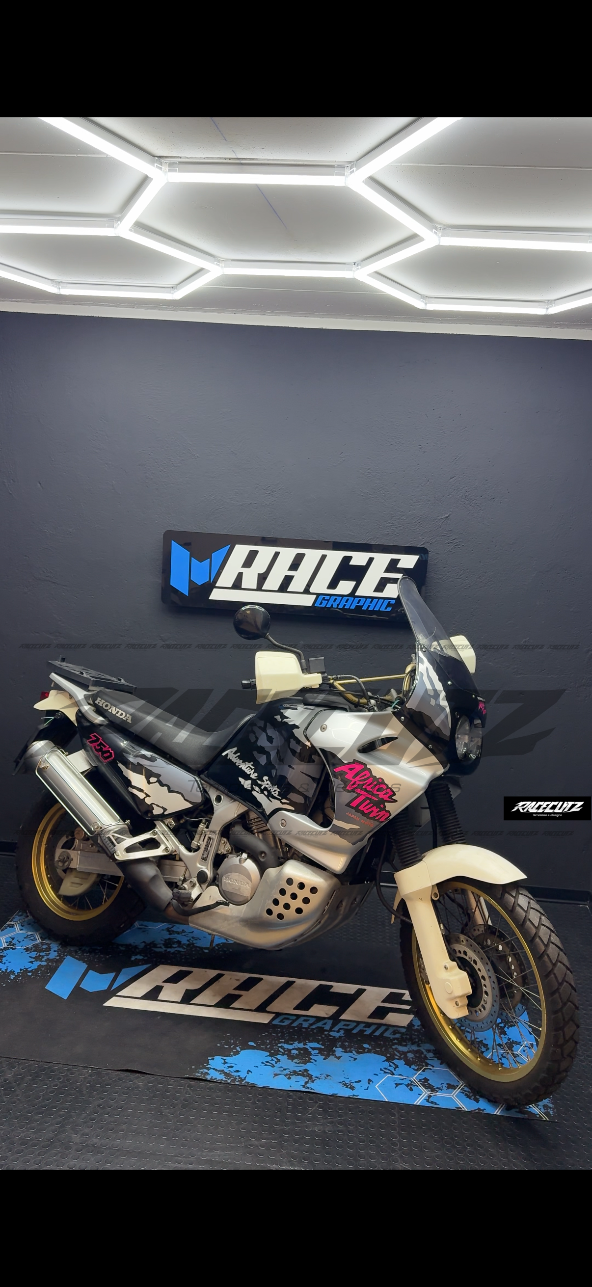 HONDA XRV 750 AFRICA TWIN 1989-2003 TEMPLATE