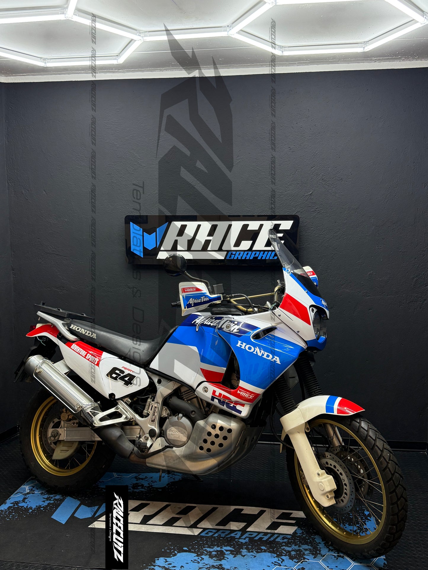 HONDA XRV 750 AFRICA TWIN 1989-2003 TEMPLATE