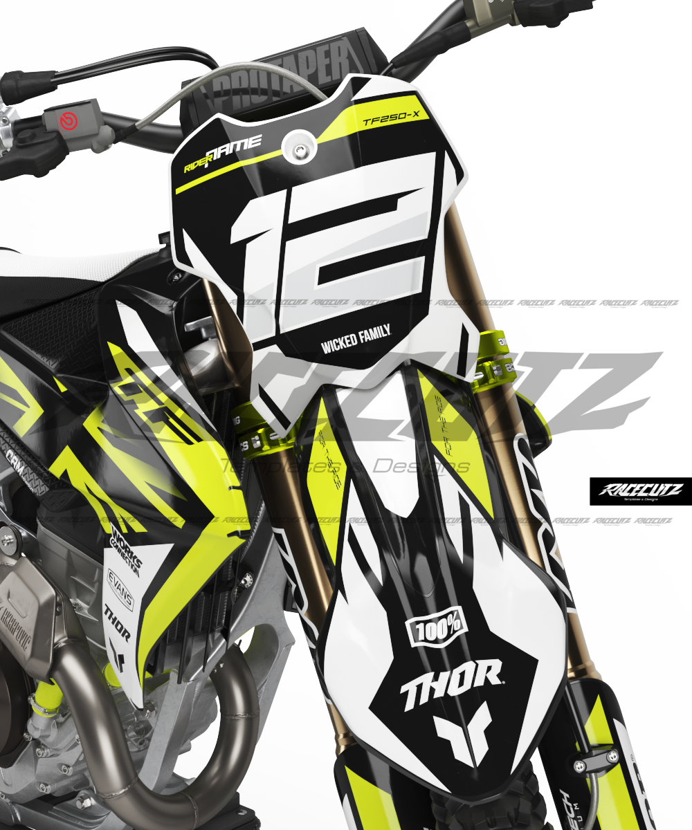 RACING NUMBER PACK 8