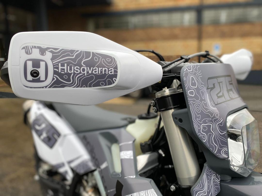 HUSQVARNA FE+TE & FC+TC 2024+ OEM HANDGUARDS TEMPLATE