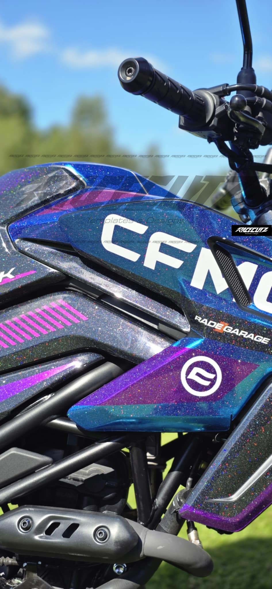 CFMOTO 125 NK 2025 TEMPLATE