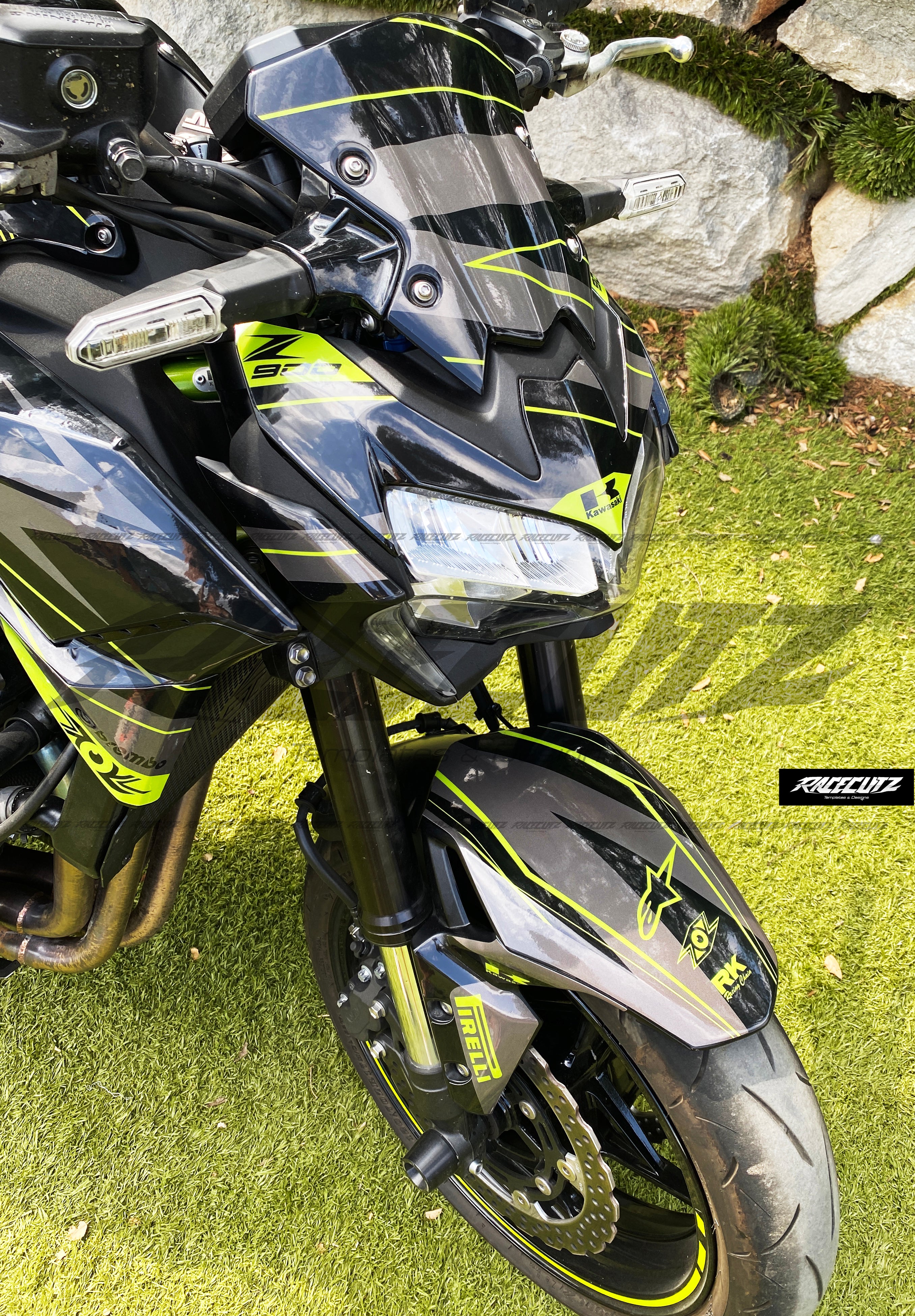 KAWASAKI Z900 2020-2024 TEMPLATE – RaceCutz