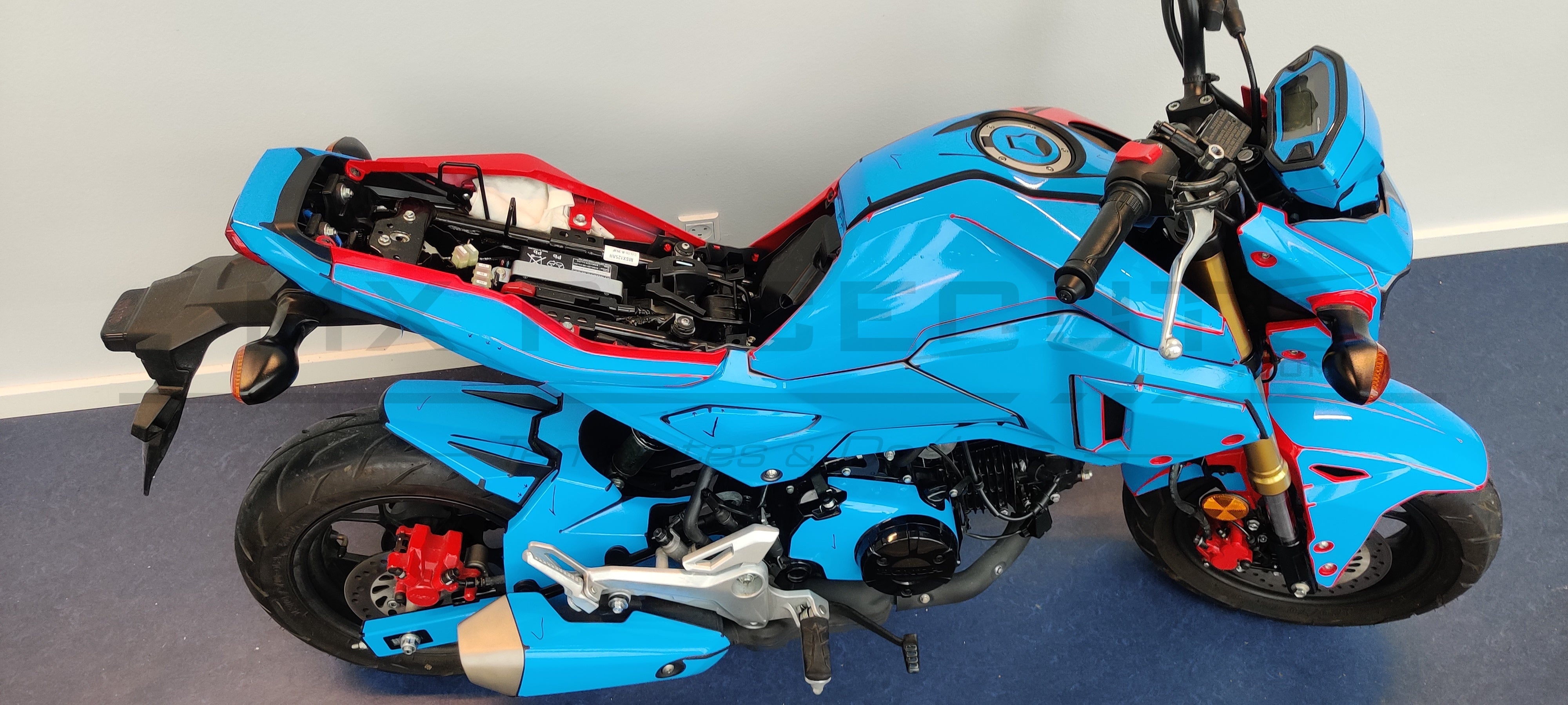 2020 blue 2024 honda grom