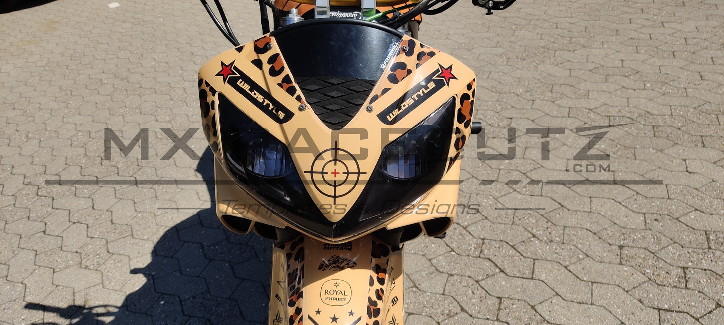 HONDA CBR 600 F4I 2001-2006 STUNT TEMPLATE