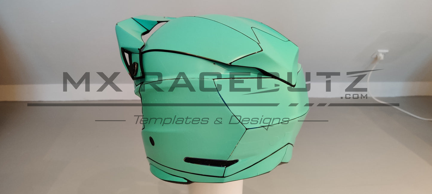 Bell Moto 10 Template - Size XLarge & XXLarge