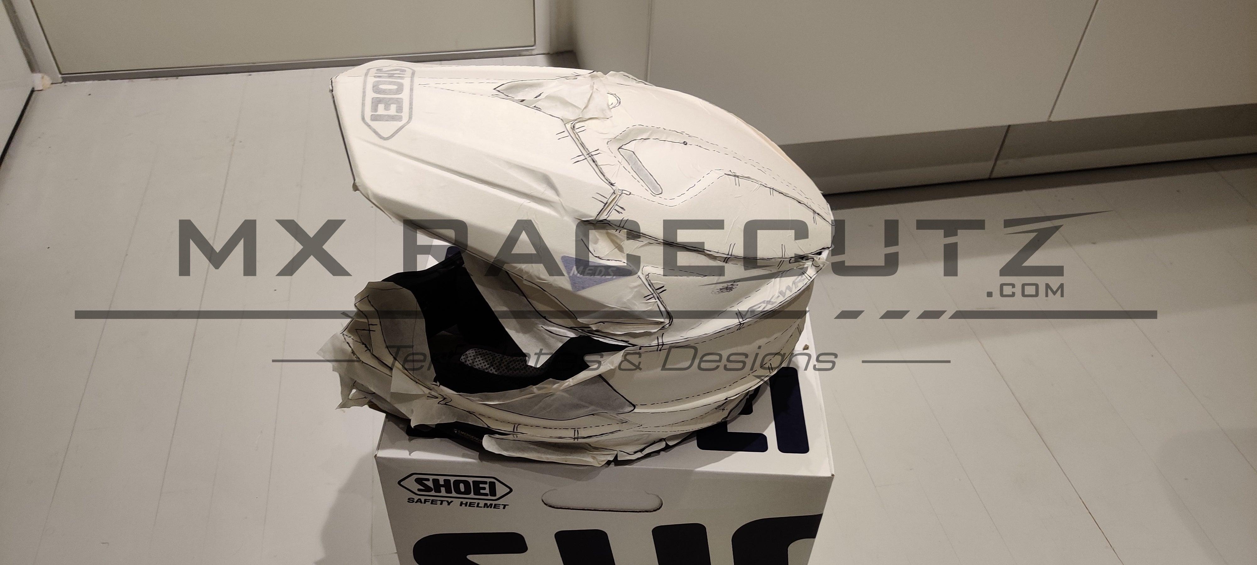 Shoei VFX-WR - Size Medium Template